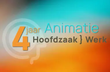 Animatie 4 jaar Hoofdzaak Werk