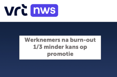 werknemers na burn-out 1/3 minder kans op promotie