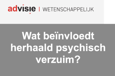 Wat beïnvloedt psychisch verzuim?