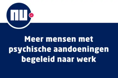 Ggz-instelingen begeleiden steeds meer cliënten met psychische klachten naar een baan. Het gaat om mensen die anders zouden thuiszitten met bijvoorbeeld een zware depressie of psychotische klachten.