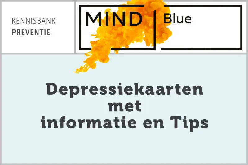MIND: Depressiekaarten met informatie en Tips