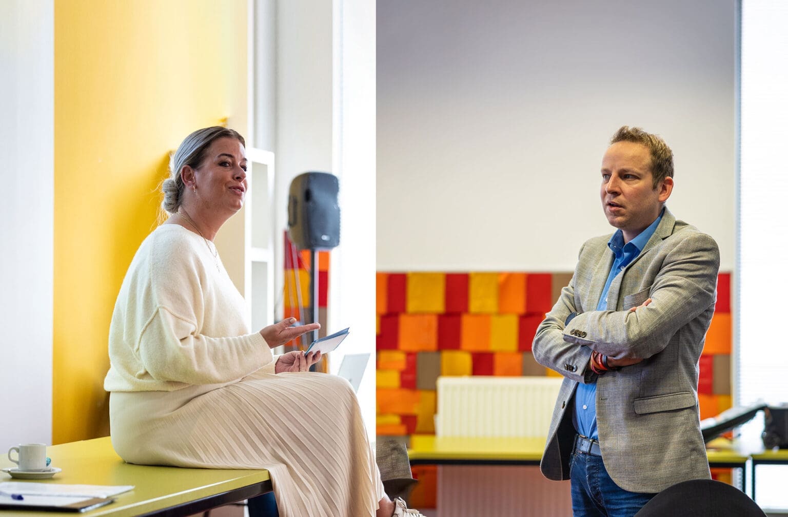 Reportage Workshop Destigmatiseren met Nathalie Borgers en Tomas Pruijsen